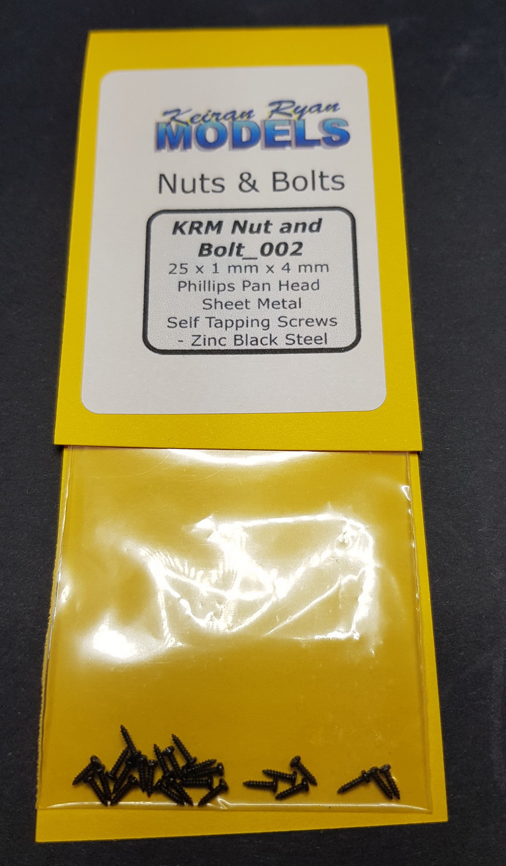 1 mm x 4 mm S/T Screw