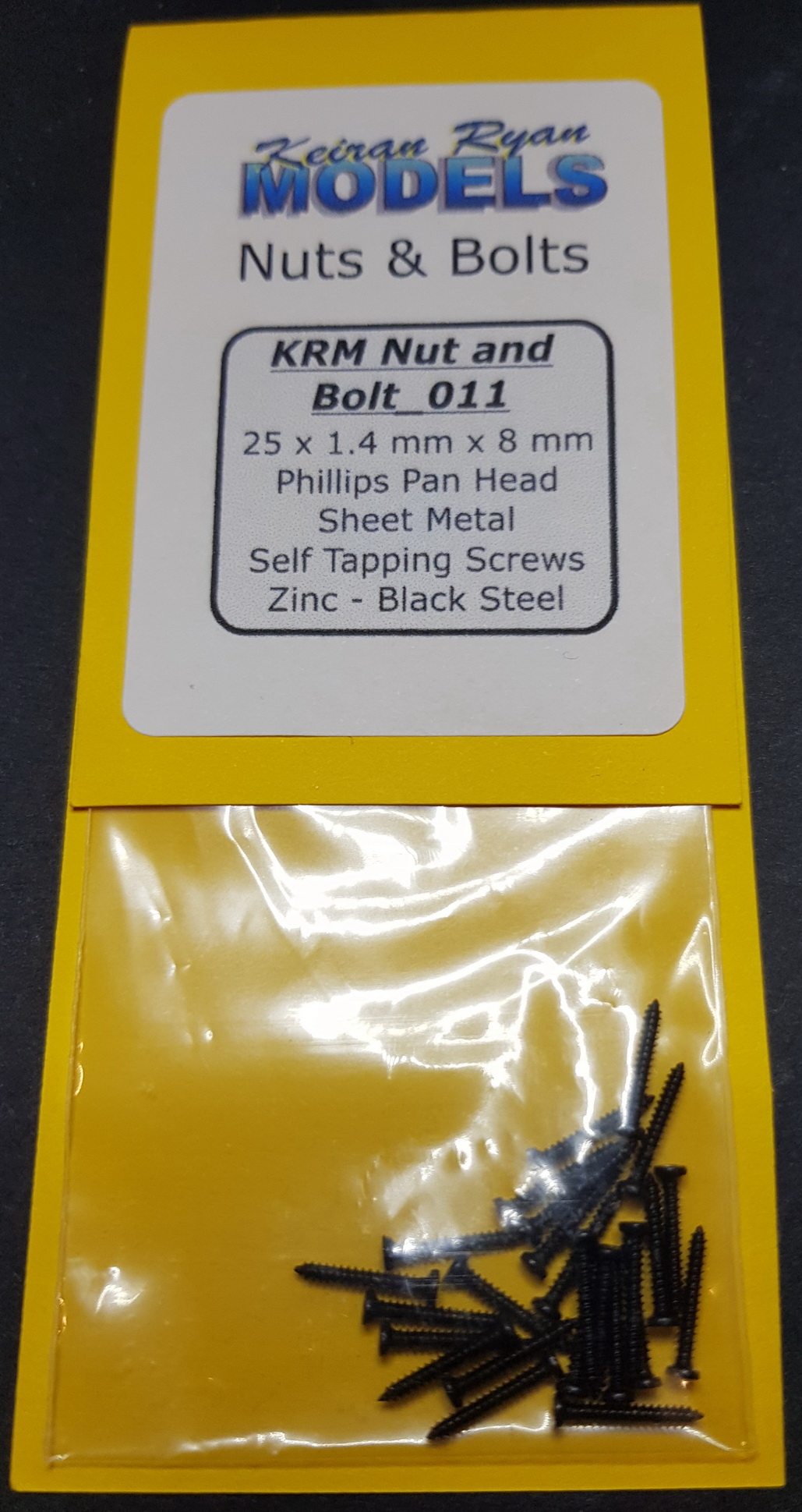 1.4 mm x 8 mm S/T Screw