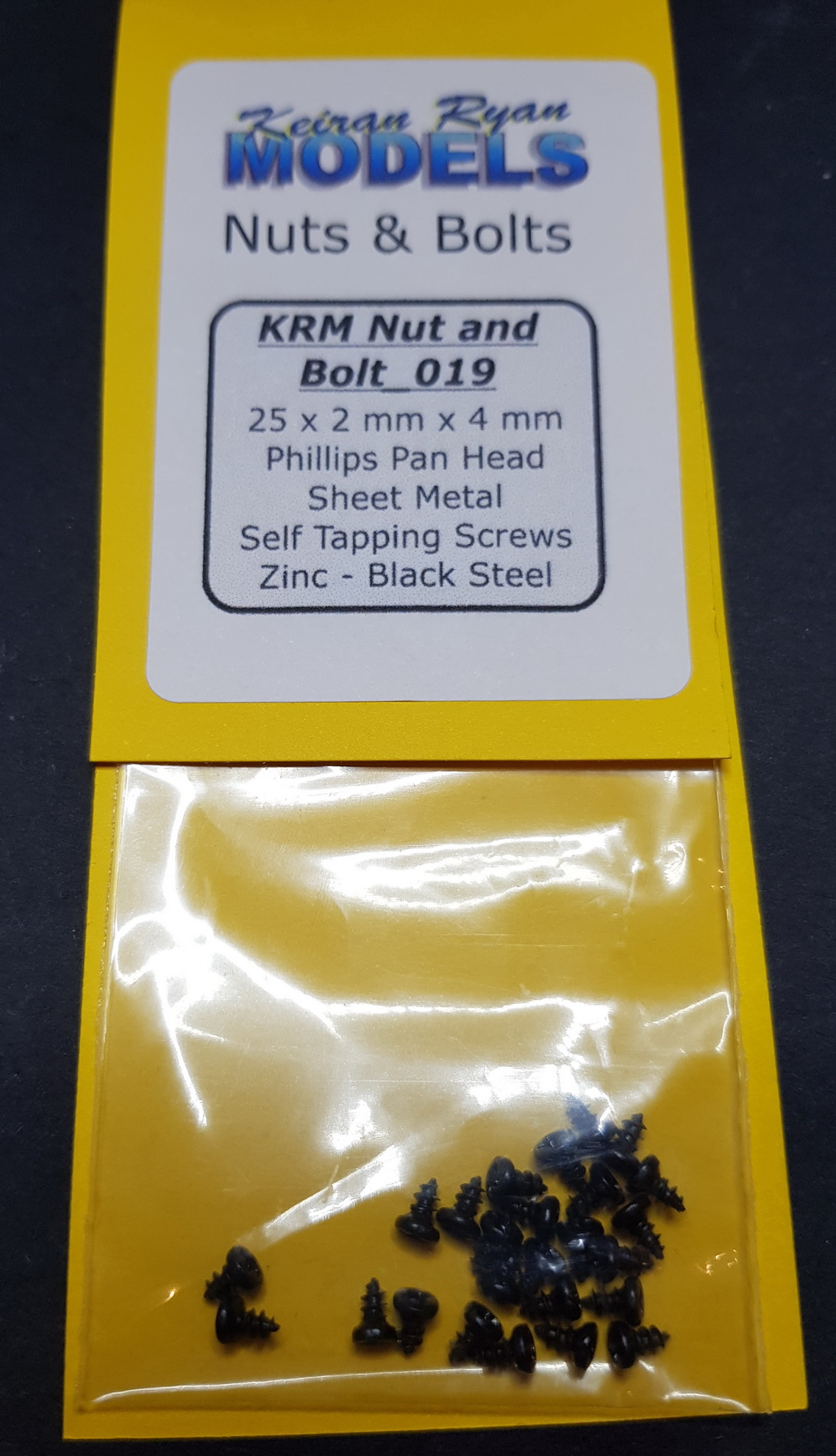 2 mm x 4 mm S/T Screw