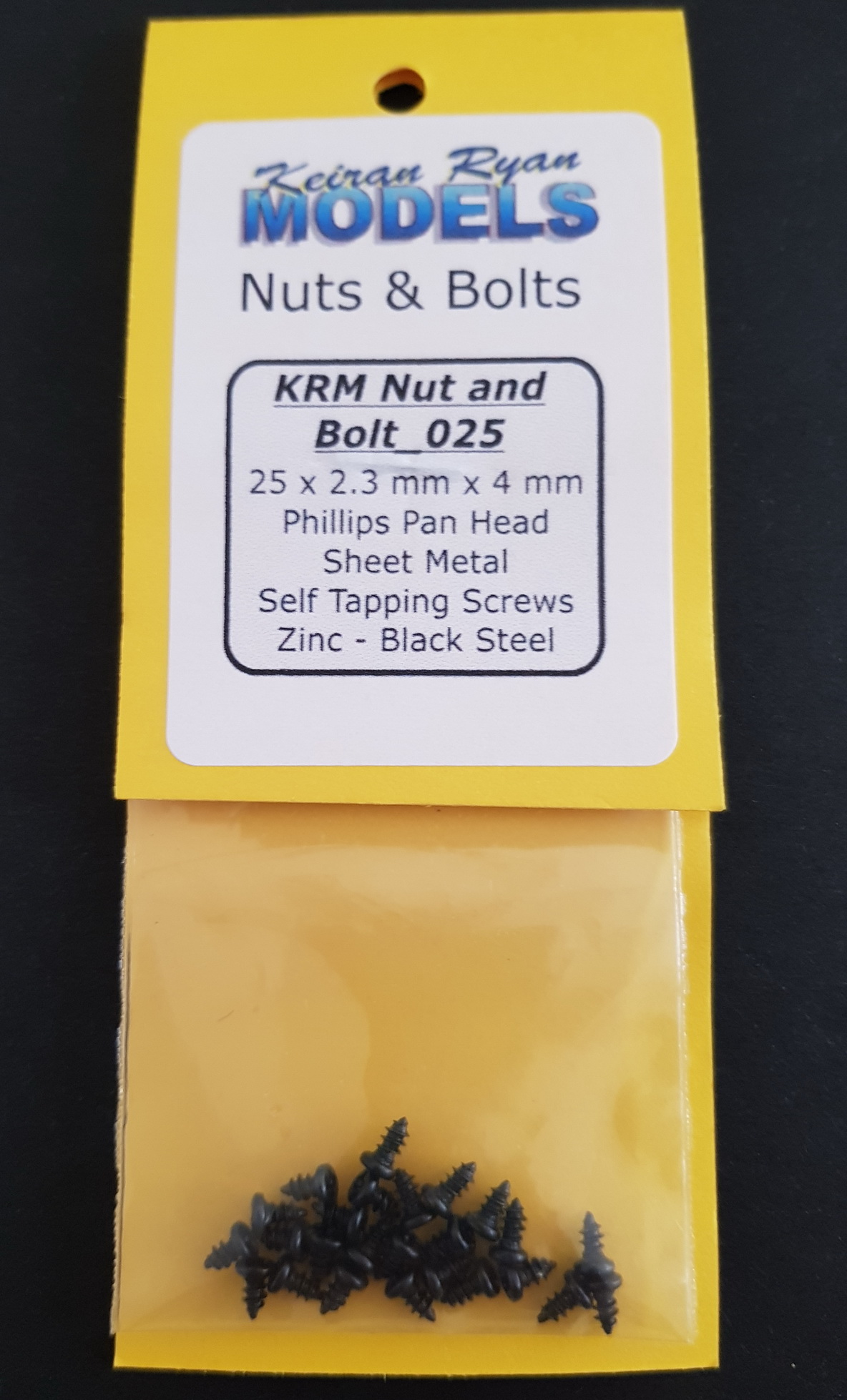 2.3 mm x 4 mm S/T Screw